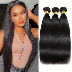 5A Human Hair Bundles Brazilian Virgin Hair Straight Weave