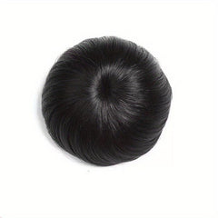 Chignon Donut Hair Bun Updo with Drawstring Clip In Extensions