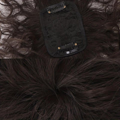 Clip In Curly Hair Bangs for Women - Volume & Style Top of the Head Coverage