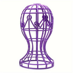 Foldable Wig & Hat Display Stand with Lantern Holder