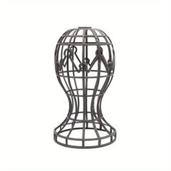 Foldable Wig & Hat Display Stand with Lantern Holder