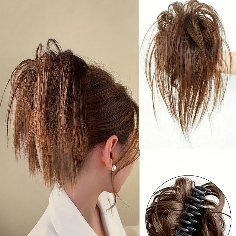Long Light Brown Ponytail Extensions