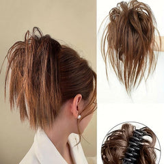 Long Light Brown Ponytail Extensions