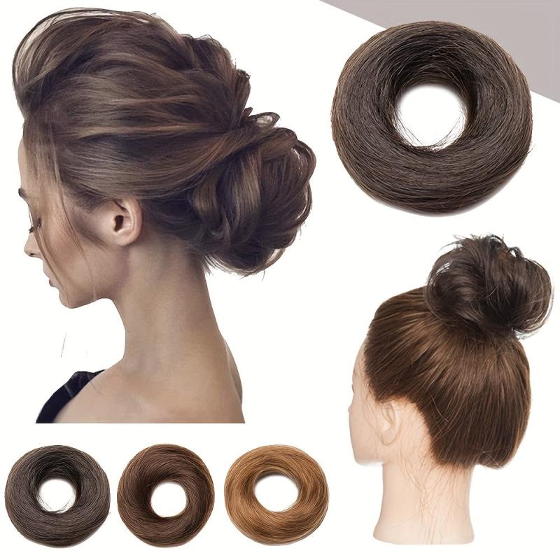 Vsrhair100 Human Hair Messy Bun Extension Ponytail