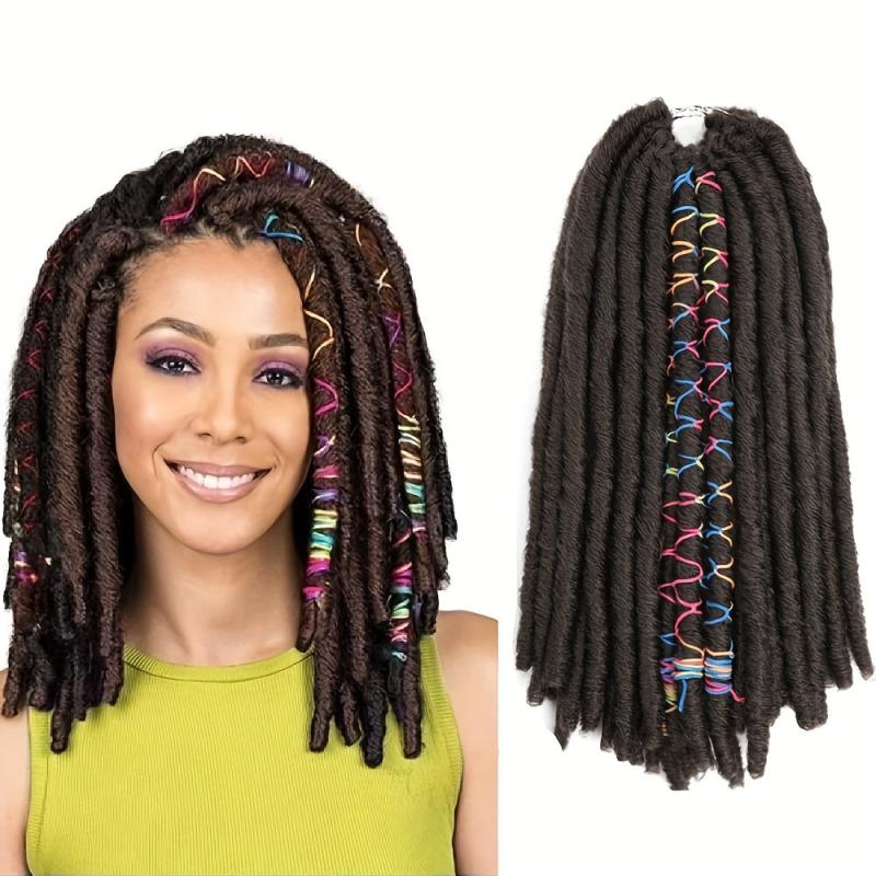 30 48 Cm Goddess Faux Locs Dreadlocks Hair Extensions