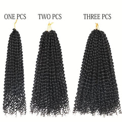 Natural Looking Water Wave Passion Twist Crochet Braids Hair Extensions