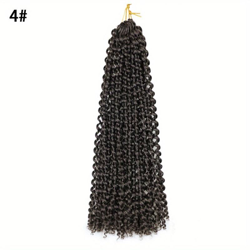 Natural Looking Water Wave Passion Twist Crochet Braids Hair Extensions