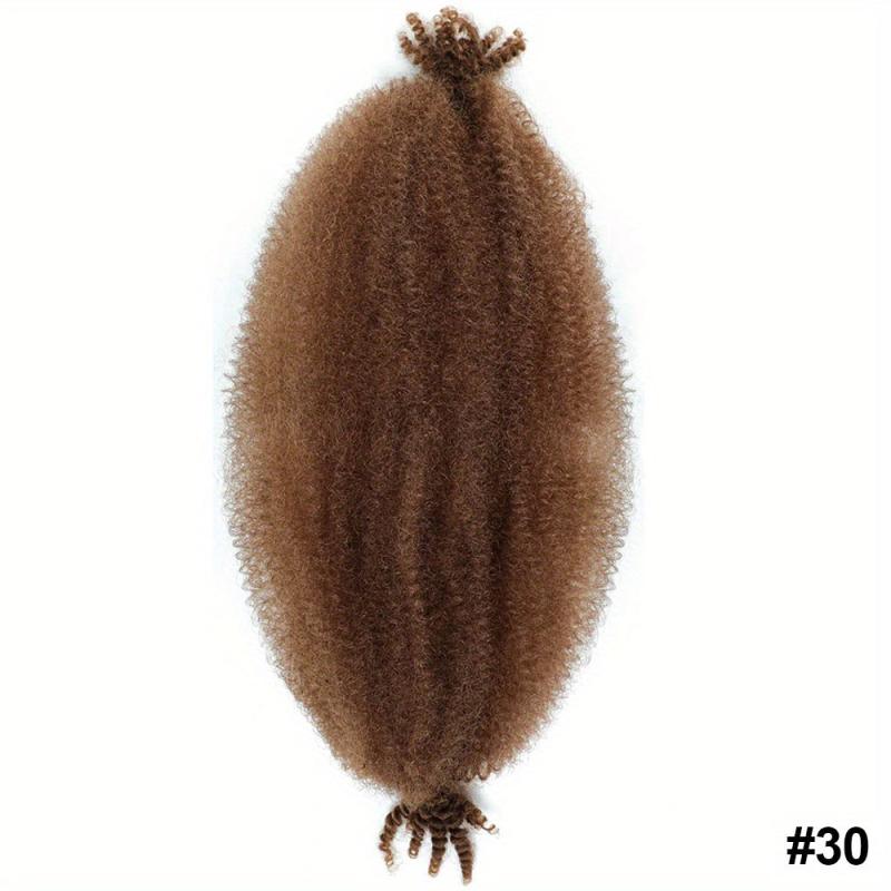 Spring Twist Crochet Hair 60 96 Cm Kinky Twist Braiding Hair Extensions