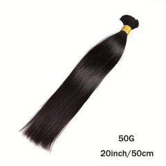 Brazilian Virgin Human Hair Bulk for Braiding 2