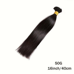 Brazilian Virgin Human Hair Bulk for Braiding 2
