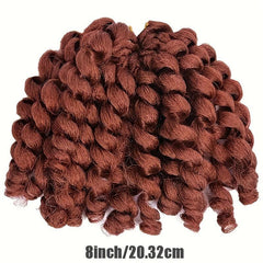 Ombre Wand Curl Crochet Braids Hair Extensions 20 32 Cm Pre Twisted