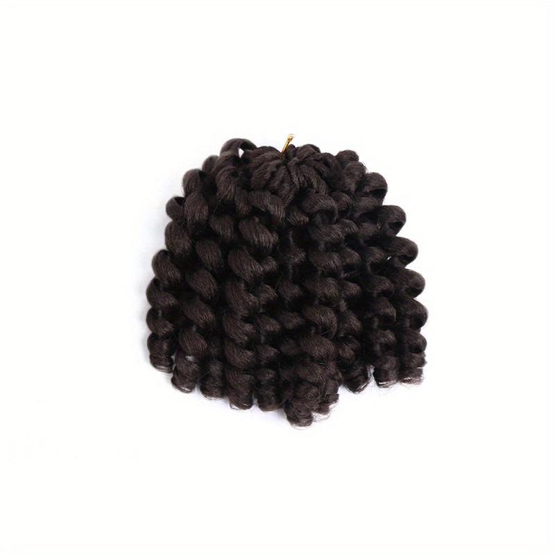Ombre Wand Curl Crochet Braids Hair Extensions 20 32 Cm Pre Twisted