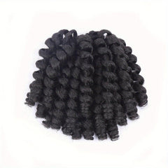 Ombre Wand Curl Crochet Braids Hair Extensions 20 32 Cm Pre Twisted