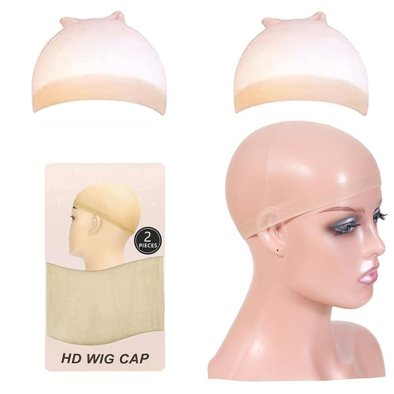 20pcs Invisible Breathable Lace Front Wig Cap Stretchy Stocking Nude Caps
