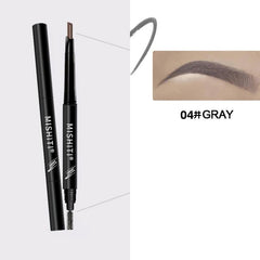 Waterproof Eyebrow Pen Triangular Tip With Brush 5 Colors Eyebrow Pen
