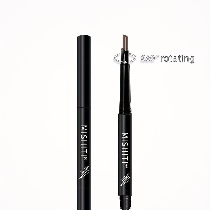 Waterproof Eyebrow Pen Triangular Tip With Brush 5 Colors Eyebrow Pen