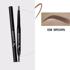 Waterproof Eyebrow Pen Triangular Tip With Brush 5 Colors Eyebrow Pen