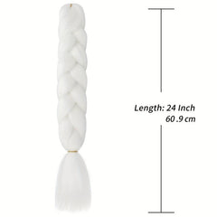Jumbo Box Braiding Hair Synthetic Fiber For Twist 60 96 Cm