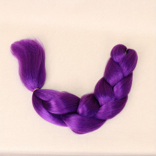 Jumbo Box Braiding Hair Synthetic Fiber For Twist 60 96 Cm