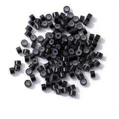 500Pcs 5MM Silicone Lined Micro Link Ring Beads Loops for Hair Extensions