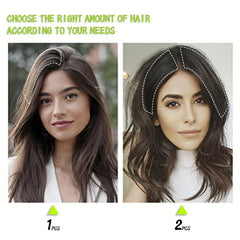 Invisible Hairpin Hairpiece Short Straight Hair Extensions