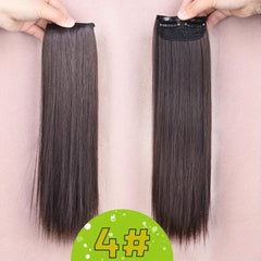 Invisible Hairpin Hairpiece Short Straight Hair Extensions