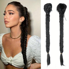Synthetic Fishtail Braid Ponytail Hair Extensions