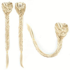 Synthetic Fishtail Braid Ponytail Hair Extensions