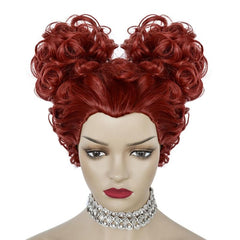 Red Curly Cosplay Wig For Women & Wig Cap