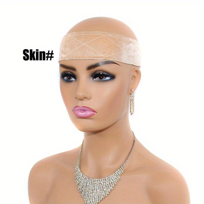 Velvet Wig Grip Headband No Slip Edge Comfortable Breathable