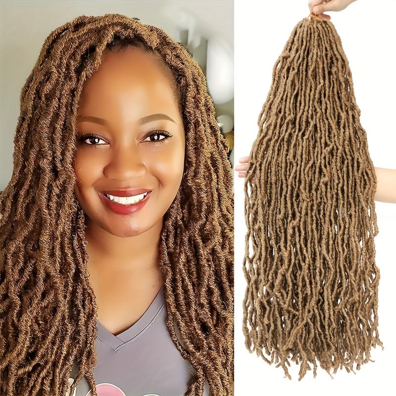 91 44 Cm Faux Locs Crochet Braids Hair 21 Strands Soft Locs Extensions