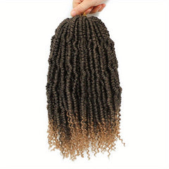 Passion Twist Crohet Hair 12 Roots Synthetic Braiding Hair Extensions