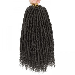 Passion Twist Crohet Hair 12 Roots Synthetic Braiding Hair Extensions