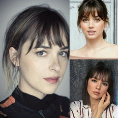 Clip In Air Bangs 100 Human Hair Bangs Clip In Hair Extensions
