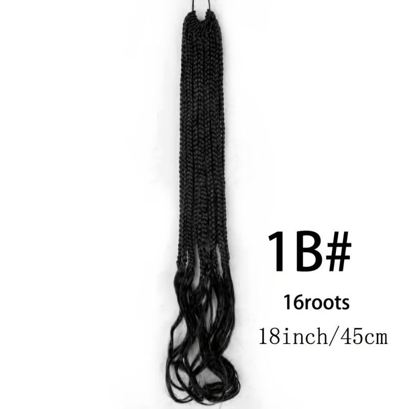 45 72 Cm Ombre Synthetic Goddess Box Braids Crochet Hair Extension