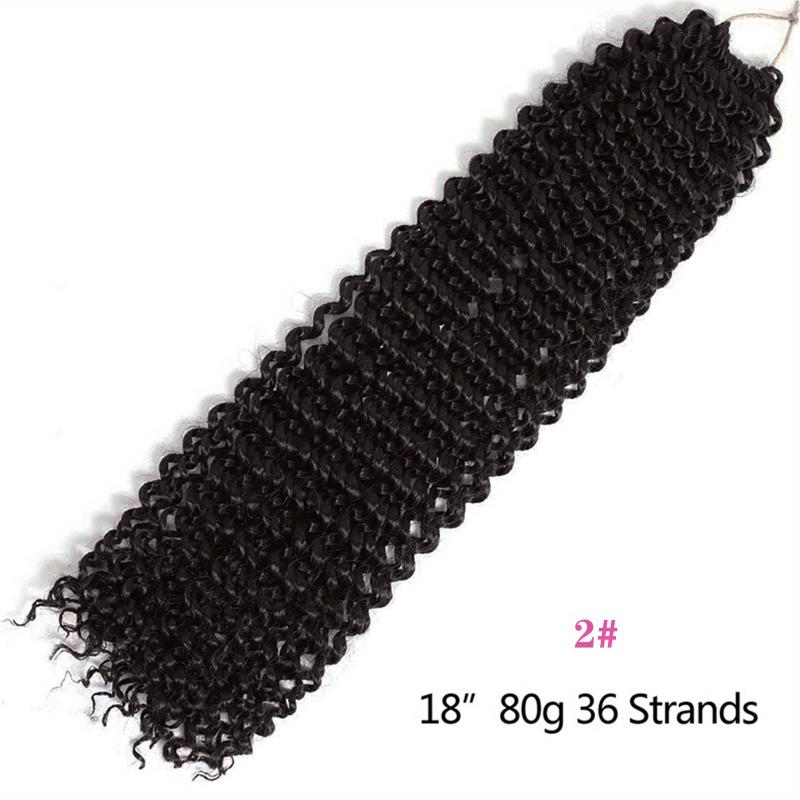 Passion Twist Crochet Hair Extensions 45-72 cm Synthetic Braiding Hair