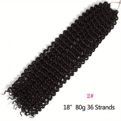 Passion Twist Crochet Hair Extensions 45-72 cm Synthetic Braiding Hair