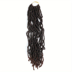 Faux Locs Crochet Hair 45-72 cm Synthetic Soft Locs Curly Wavy Goddess Locs