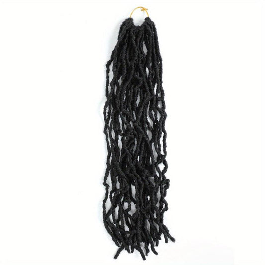 Faux Locs Crochet Hair 45-72 cm Synthetic Soft Locs Curly Wavy Goddess Locs