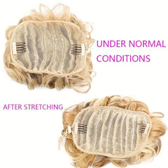 Wavy Donut Chignon Hair Extension Messy Updo for Women and Girls