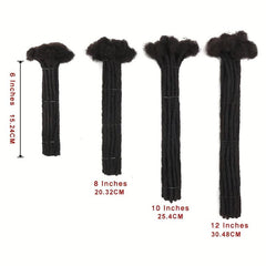 6 Inch Synthetic Loc Extensions 10 Strands Full Synthetic Dreadlock Extensions