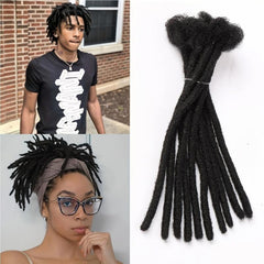 6 Inch Synthetic Loc Extensions 10 Strands Full Synthetic Dreadlock Extensions