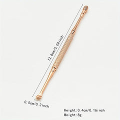 Ear Wax Removal Tool with Stainless Steel Spring Ear Picks & Tweezers