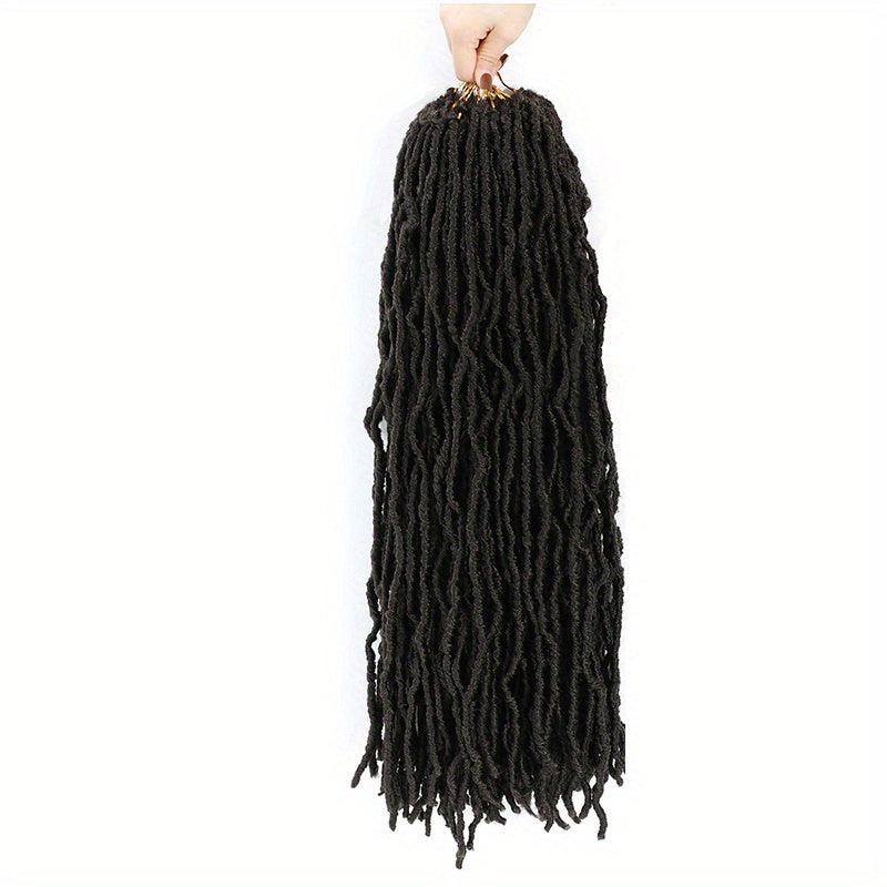 Faux Locs Synthetic Braids Curly Hair 21 Strands Crochet Hair Extensions