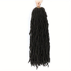 Faux Locs Synthetic Braids Curly Hair 21 Strands Crochet Hair Extensions