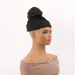 Flower Hair Buns Updo Chignon Clip In Extensions