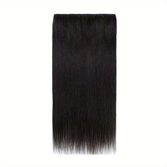 5 Clips Straight Hair Extensions, 60cm Synthetic Fiber Hair Pieces