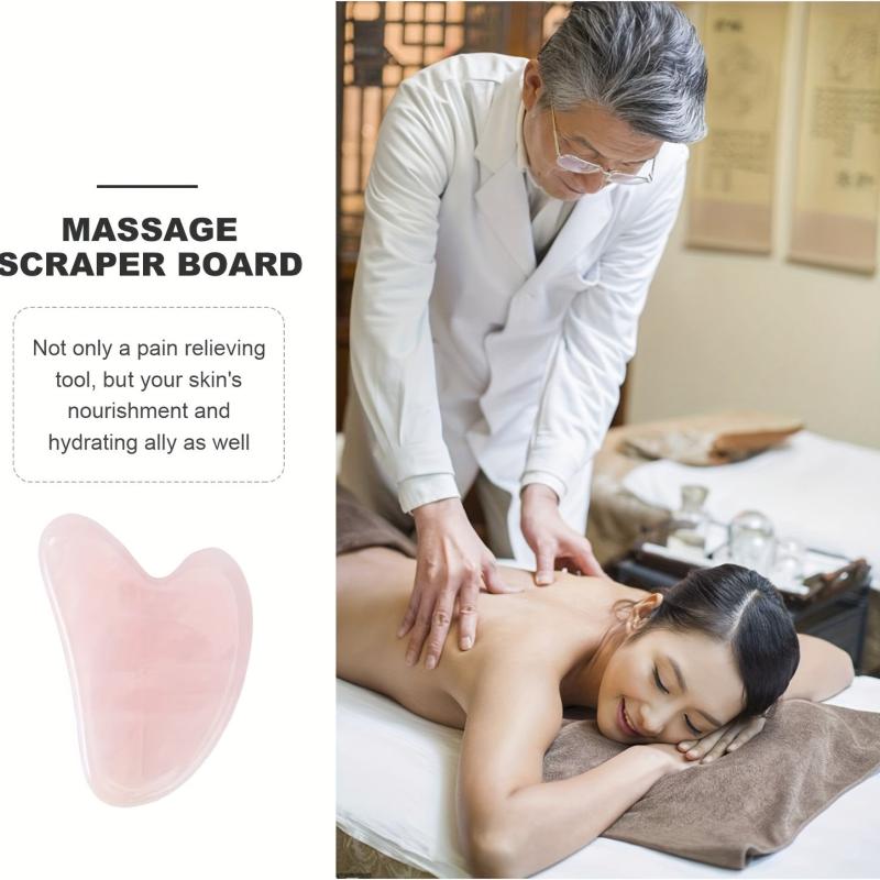 Gua Sha Massage Tool Natural Resin Wax Scrapers For Face Neck Back & Body