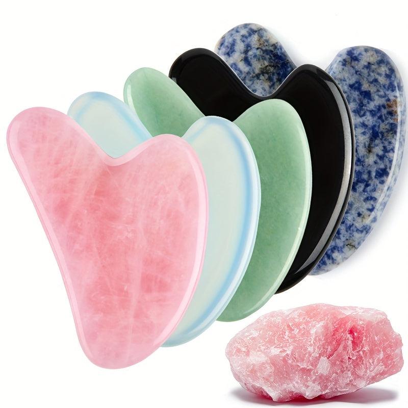 Gua Sha Massage Tool Natural Resin Wax Scrapers For Face Neck Back & Body