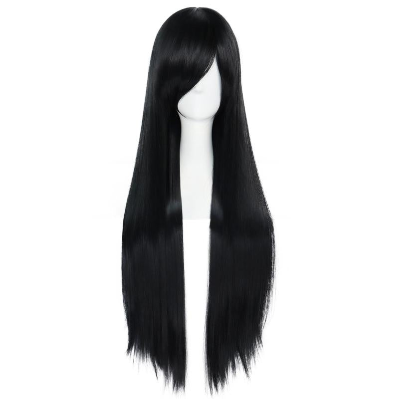 Long Synthetic Wig with Bangs for Costume and Cosplay